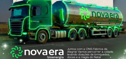 A Verdadeira Estrela do Natal: Nova Era Bioenergia e ONG Fábrica da Alegria iluminam as ruas de Ibaté