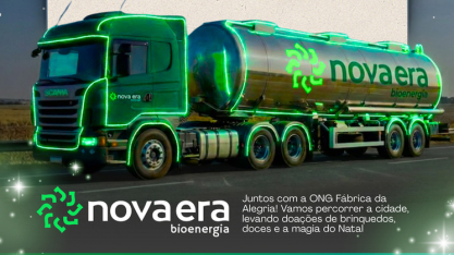 A Verdadeira Estrela do Natal: Nova Era Bioenergia e ONG Fábrica da Alegria iluminam as ruas de Ibaté
