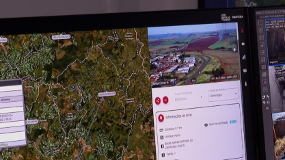 Usina em Serrana, SP, utiliza inteligência artificial para monitorar áreas e ajudar no combate a incêndios