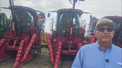 A colheita mecanizada na Usina Utinga começou em 2021 com três colhedoras, nesta safra são 18