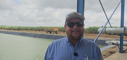 Usina Utinga tem como meta chegar, em três anos, a 3 mil hectares de cana com irrigação por gotejo
