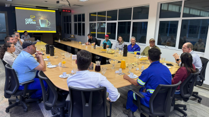 Projeto Café com Prosa fortalece diálogo e aproximação entre colaboradores e diretoria da Colombo Agroindústria