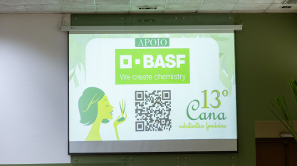 A BASF é patrocinadora Máster do 14º Cana Substantivo Feminino