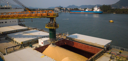 Açúcar sustenta avanço das exportações e aproxima Porto de Santos de novo recorde anual