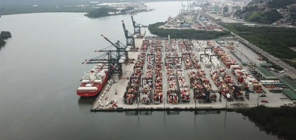 Porto de Santos registra maior movimentação da história e açúcar é o 2º principal produto