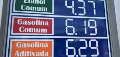 Alta no preço do etanol nas usinas reflete em reajuste nos postos de combustíveis
