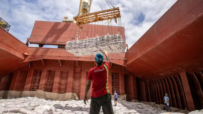 Exportações de açúcar em 2025 tiveram queda de 19%