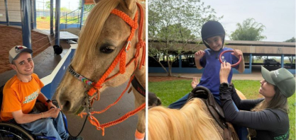 Alcoolvale: Projeto Equoterapia realiza mais de 1,4 mil atendimentos gratuitos