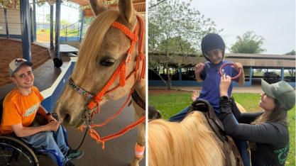 Alcoolvale: Projeto Equoterapia realiza mais de 1,4 mil atendimentos gratuitos