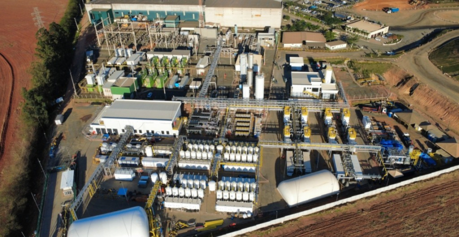 Unidade de produção de biometano da Onebio, em Paulínia. Foto: Edge/Orizon/Reprodução