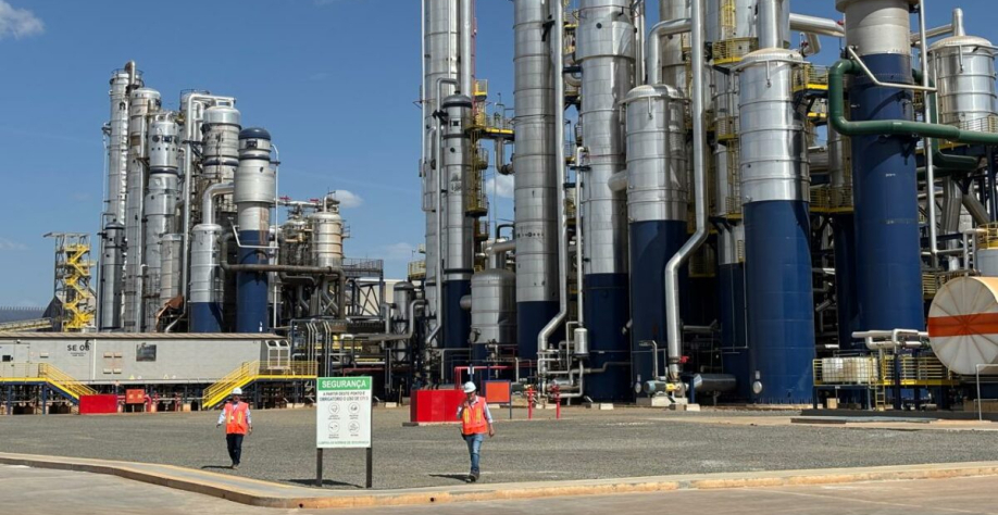 Usina da Inpasa em Balsas (MA). Foto: Daumildo Júnior/Agro Estadão.