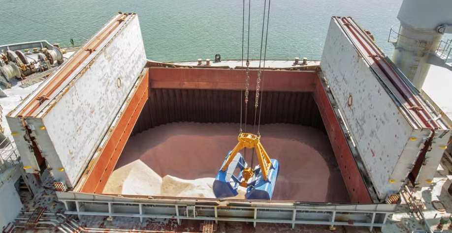 O Brasil importou 44,96 milhões de toneladas de fertilizantes em 2025, alta de 2,9% em relação a 2024 — Foto: Claudio Neves/Portos do Paraná