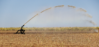 Irrigação amplia produtividade e reduz risco climático na cana