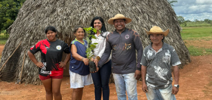 Uisa doa mais de 4 mil mudas nativas e frutíferas a comunidades indígenas em Mato Grosso