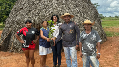 Uisa doa mais de 4 mil mudas nativas e frutíferas a comunidades indígenas em Mato Grosso