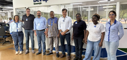 Comitiva da República do Benin visita a Bevap para conhecer tecnologias de irrigação, gestão agrícola e eficiência industrial 