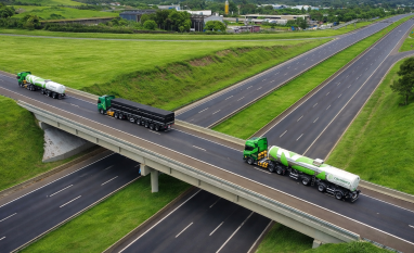 Empresa testa uso de biometano em caminhões e reforça estratégia de descarbonização