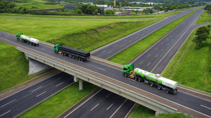 Empresa testa uso de biometano em caminhões e reforça estratégia de descarbonização