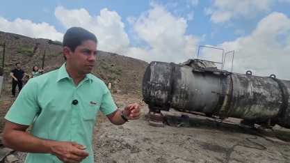 A cada 24 horas, a Cooperativa Pindorama produz cinco mil litros de biofertilizante