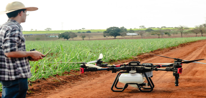 Como se tornar um piloto de drone agrícola?