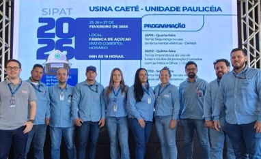 SIPAT reforça cultura de segurança e mobiliza colaboradores na Usina Caeté – Unidade Paulicéia