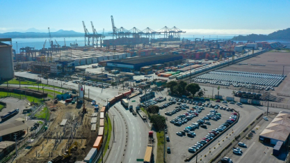 TCP e Brado ampliam ferrovia e elevam capacidade em Paranaguá