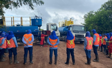 Combate a incêndio: colaboradores da Estiva Bioenergia recebem treinamento