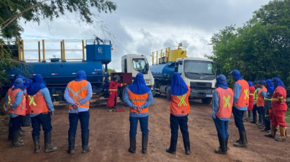 Combate a incêndio: colaboradores da Estiva Bioenergia recebem treinamento