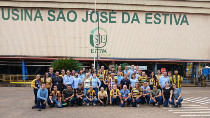 Colaboradores da Usina Estiva participam de treinamento para enfrentamento de emergências