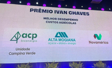 Prêmio Ivan Chaves reconhece eficiência de usinas no Centro-Sul