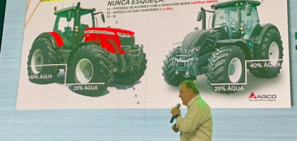Ajustes de tratores e pneus definem eficiência operacional