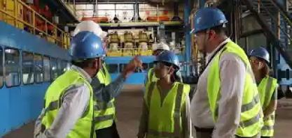 Comitiva do México conhece produção de etanol e açúcar na Usina Caeté, em São Miguel dos Campos.