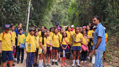 Alunos da Escola Conceição Lyra realizam visita à RPPN Salvador Lyra