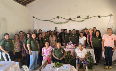 Usina Caeté promove encontro em homenagem ao Dia da Mulher com integrantes da Associação Mulheres Guerreiras