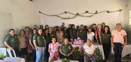 Usina Caeté promove encontro em homenagem ao Dia da Mulher com integrantes da Associação Mulheres Guerreiras