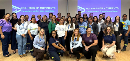 Mulheres em Movimento, em cada área. Em cada resultado