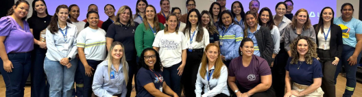 Mulheres em Movimento, em cada área. Em cada resultado