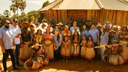WD Agroindustrial participa de intercâmbio com povos indígenas em Presidente Olegário