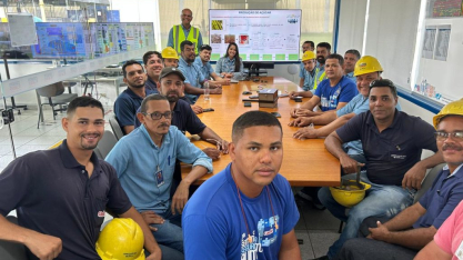 Usina Caeté inicia treinamentos técnicos para colaboradores industriais