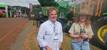 Equipe da Usina Caeté visita estande da TT do Brasil na Agrishow 2026
