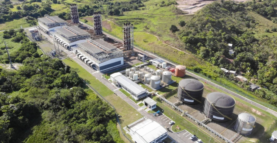 UTE Suape II, da Suape Energia, é a maior termelétrica a óleo do Brasil. Foto: Divulgação