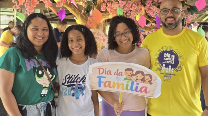 Brincadeiras e emoção marcam nova edição do Dia da Família na Escola Conceição Lyra