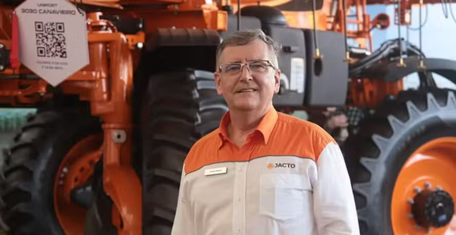Carlos Haushahn, CEO da Jacto, vê estímulo para a indústria local crescer — Foto: Ricardo Benichio/Globo Rural
