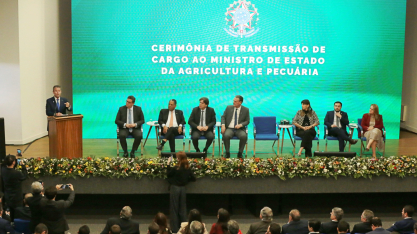 André de Paula assume Ministério da Agricultura em Brasília
