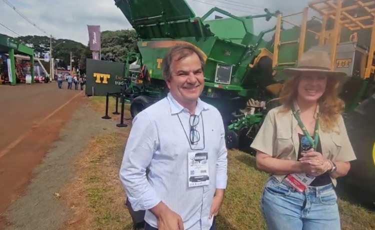 Equipe da Usina Caeté visita estande da TT do Brasil na Agrishow 2026