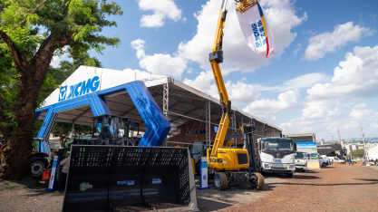 XCMG amplia vendas na Agrishow com foco em tratores e elétricos