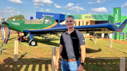 Embraer leva avião a etanol à Agrishow e amplia presença externa