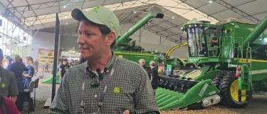 Na Agrishow 2026, John Deere destaca diferenciais da nova colhedora de cana CH-9