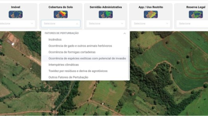 CAR Online: Nova ferramenta do sistema permite que o produtor rural possa mapear danos em vegetação nativa decorrentes de interferências ambientais