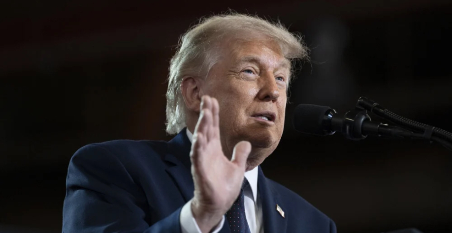 Donald Trump discursa sobre economia no Rockland Community College, em Suffern (Nova York), em 22 de maio de 2026. Foto Joyce N. Boghosian-Casa Branca